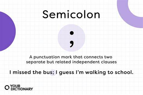 Study finds a 50% decline in the use of semicolons over the last two decades