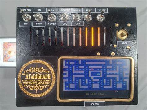 Electromechanical Atari Is a Steampunk Meccano Masterpiece