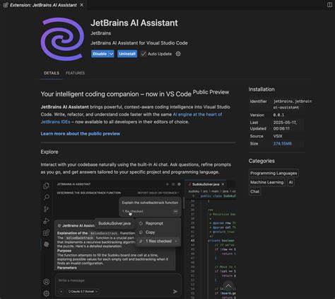 JetBrains AI Assistant in Visual Studio Code