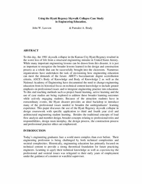 Hyatt Regency walkway collapse – A Case Study [pdf]