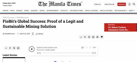 Fiobit’S Global Success: Proof Of A Legit And Sustainable Mining Solution
