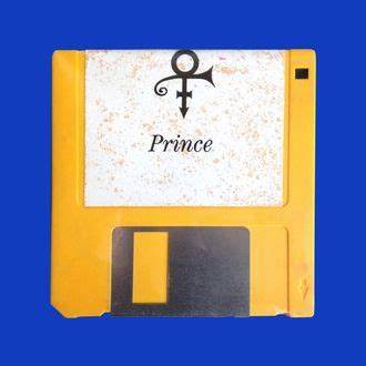 The Legend of Prince's Special Custom-Font Symbol Floppy Disks