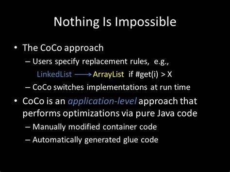 One Law to Rule All Code Optimizations