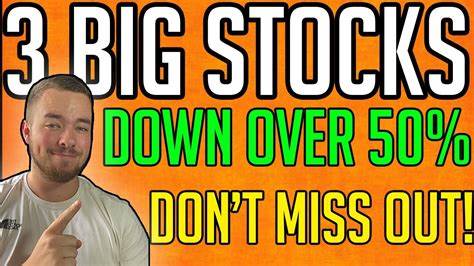 2 Growth Stocks Down 50% to Buy Right Now