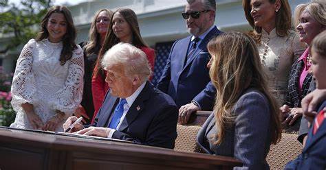 Trump Signs New Bill Outlawing AI Deepfake Pornography