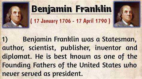 What Ben Franklin Said (2011)