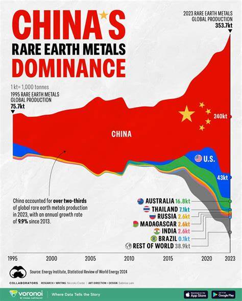 Countries Fight Over Periodic Table as China Hoards Rare Earths