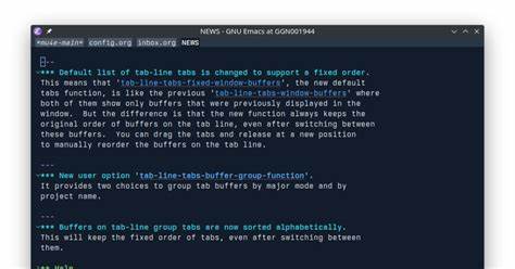Emacs pretest 30.1.90