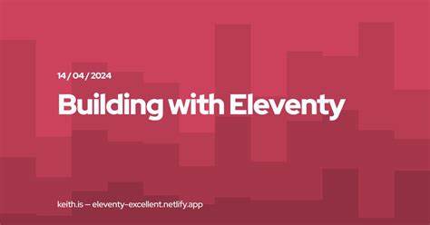 Building Search Index with Eleventy