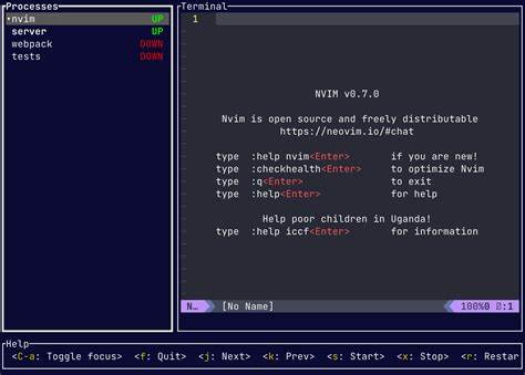 Mprocs – run multiple commands in parallel