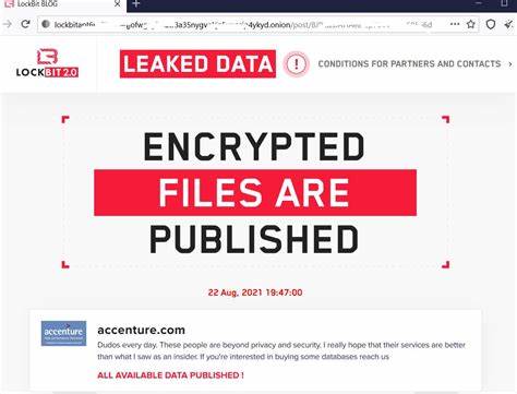 Accenture Clients Breached By LockBit Ransomware Gang: Report