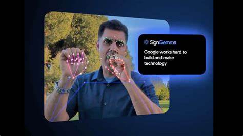 SignGemma: Model for translating sign language into spoken text