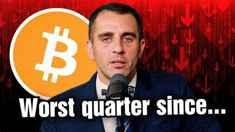 Bitcoin Posts Worst First-Quarter Performance In A Decade