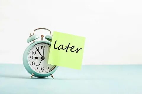 Getting Past Procastination