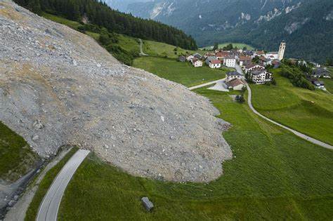 A Swiss Village Destroyed by a Landslide