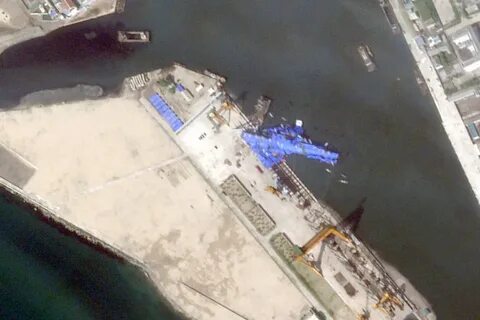 Mystery Balloons Near Kim Jong Un's Capsized Warship Puzzle Experts