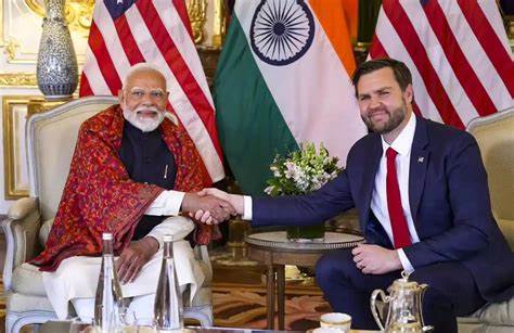 US Vice President JD Vance Meets PM Modi, Talks Focus On Trade Deal