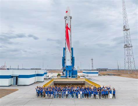 China's LandSpace launches improved methane-powered rocket