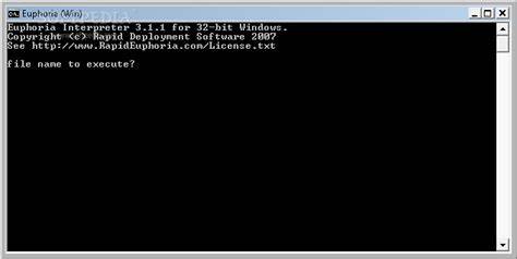 The Euphoria Programming Language