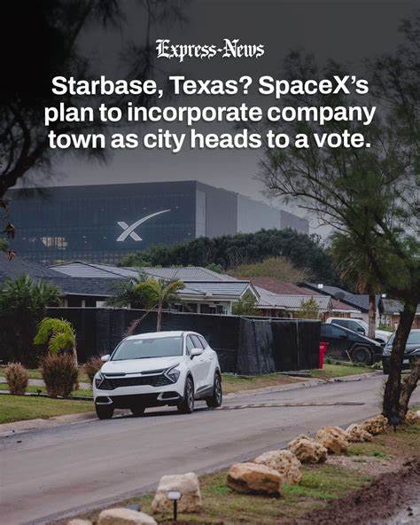 Residents of SpaceX's Starbase launch site vote to incorporate as a city