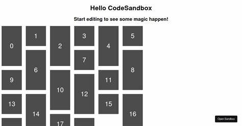 Show HN: A React layout component for proper staggered grid/Masonry layout