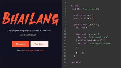Show HN: Built a hindi inspired programming language