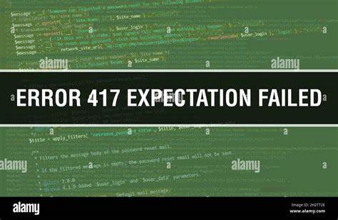 Error 417 Expectation Failed