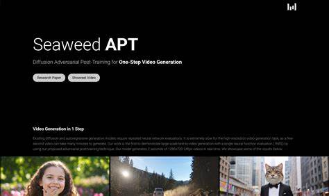 Seaweed APT2: a real-time, interactive, streaming video generation model
