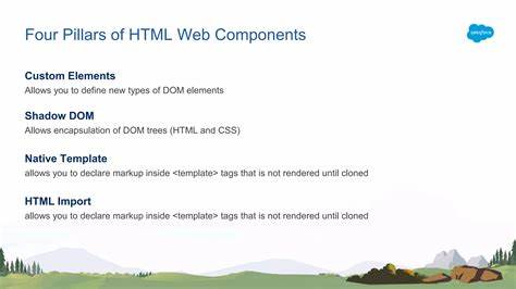 Vanilla Web Components