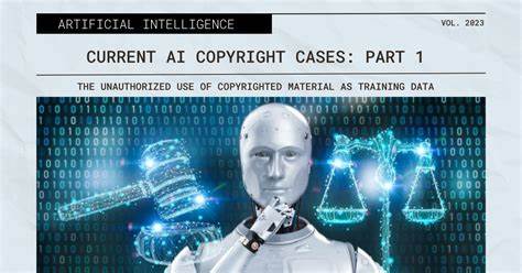 Does the government ignore AI copyright cases as blackmail?