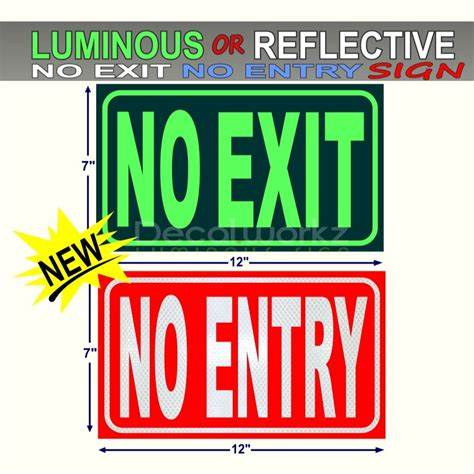 No Exit, No Entry