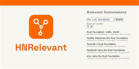 Show HN: HNRelevant – Add a "related" section to Hacker News