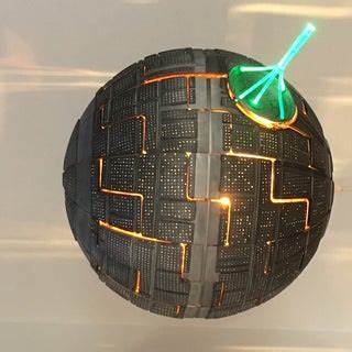 Show HN: Remote-Controlled IKEA Deathstar Lamp