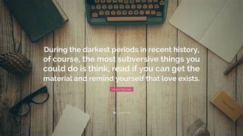 The most subversive thing you can do is blog