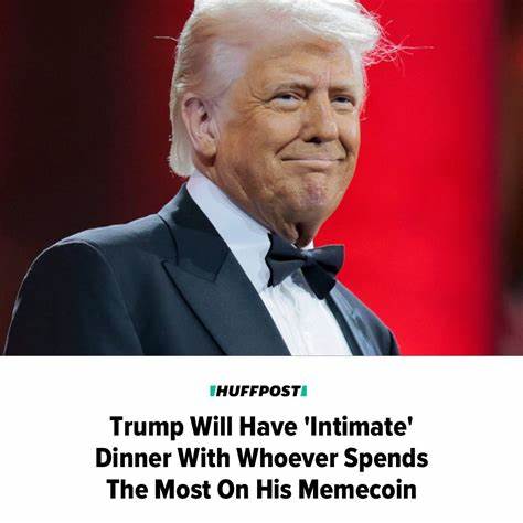 Trump Will Have 'Intimate' Dinner With Whoever Spends The Most On His Memecoin