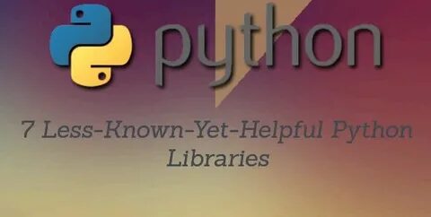 Ask HN: What powerful but lesser-known Python libraries are out there?
