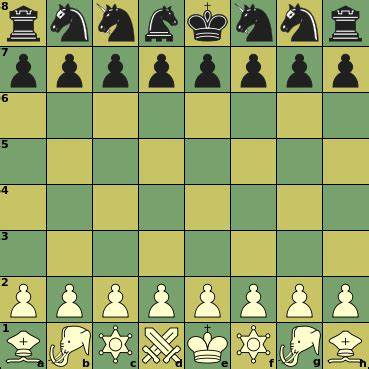 Chess with Different Armies