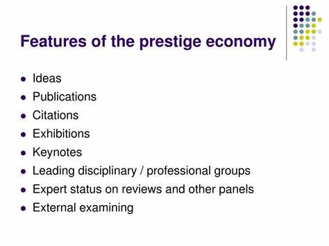 Government Science and the Prestige Economy