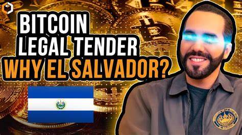 Bitcoin legal tender in El Salvador, first country ever