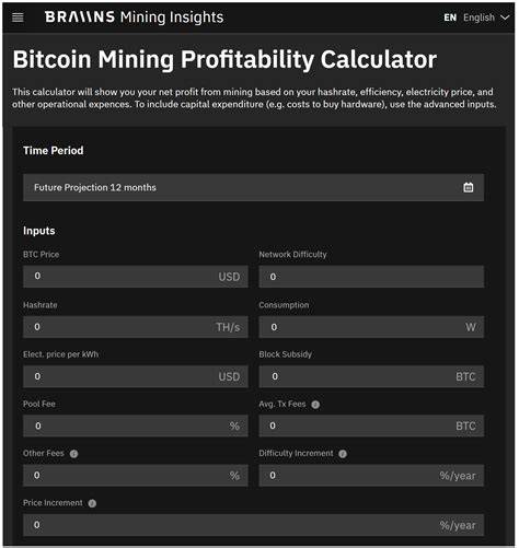 Bitcoin Profit Calculator
