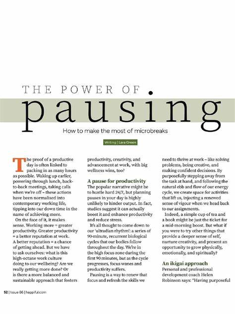 The Power of Pausing in Conversation [pdf]