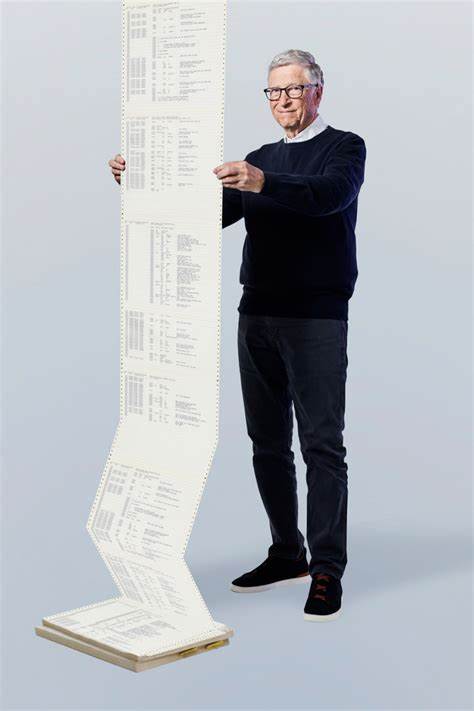 Gates reflects upon a 50-year-old computer code that reshaped technology