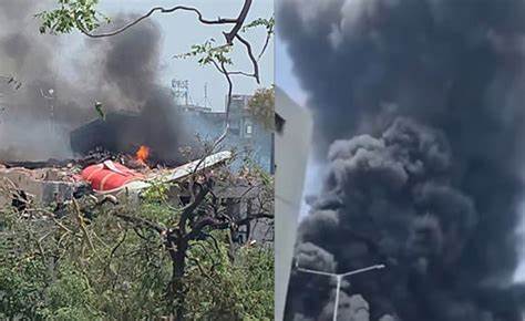 Air India plane with 242 on board crashes near India's Ahmedabad airport