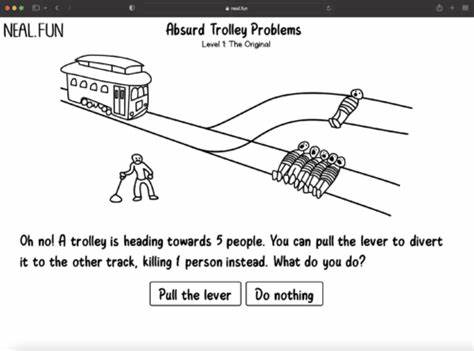 AI models decide on increasingly complex trolley problems
