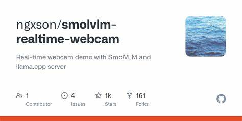SmolVLM: Real-time camera-based objection detection demo using llama.cpp