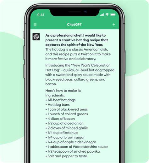 This Year's Hot New Tool for Chefs? ChatGPT
