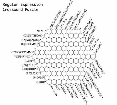 Regex Crossword