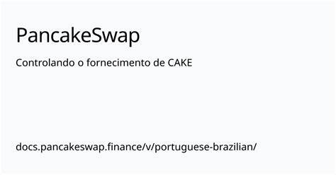 CAKE/BRL - PancakeSwap Brazil Real