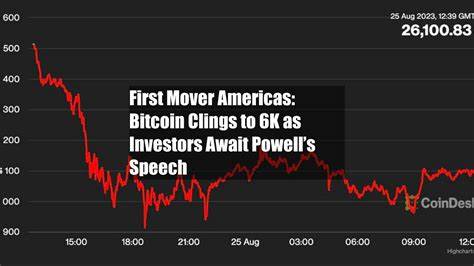 First Mover Americas: Bitcoin klammert sich an 26.000 US-Dollar fest, während Investoren auf Powells Rede warten – Yahoo Movies Canada

