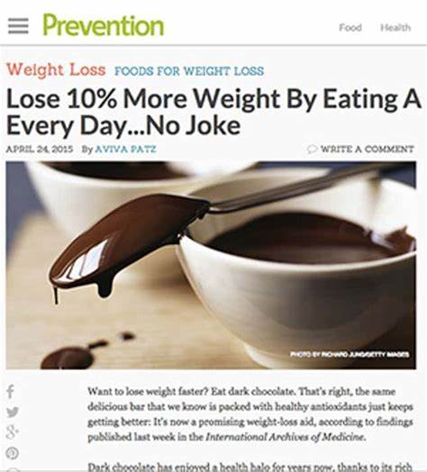 I Fooled Millions into Thinking Chocolate Helps Weight Loss